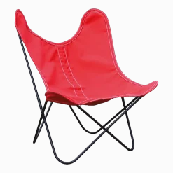 Fauteuil pour enfants en tissu rouge Sunbrella BB - Airborne