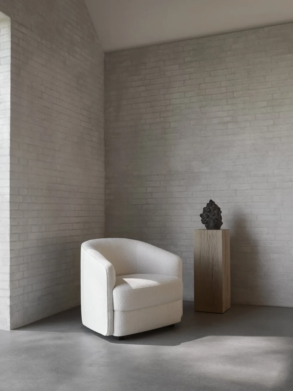 Fauteuil rembourré barnum lana 73cm Covent Lounge - New Works