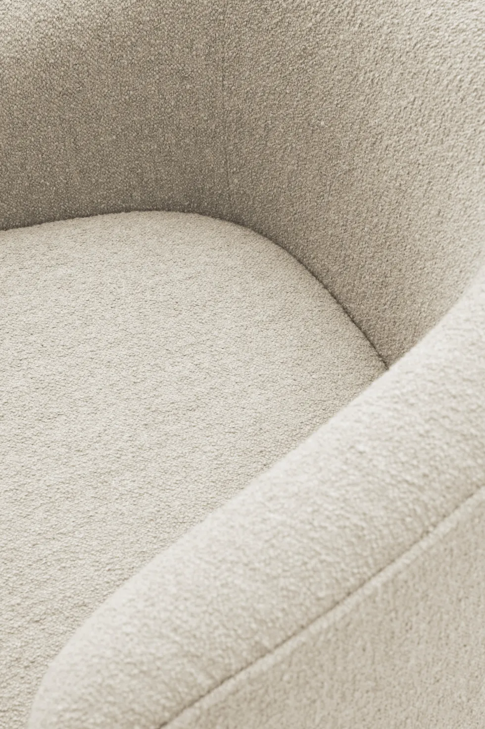 Fauteuil rembourré barnum lana 73cm Covent Lounge - New Works