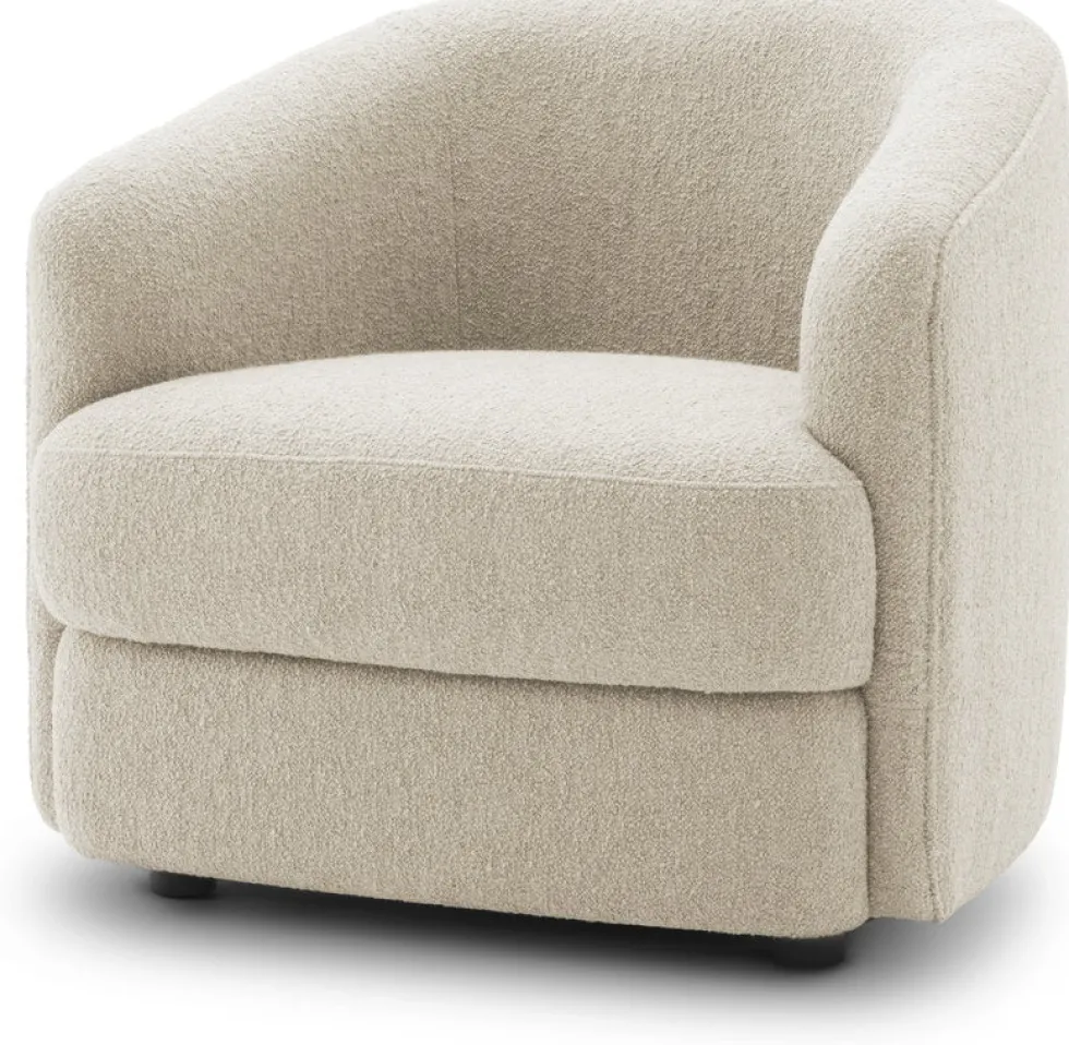 Fauteuil rembourré barnum lana 73cm Covent Lounge - New Works