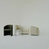 Fauteuil rembourré en barnum hump Covent club - New works