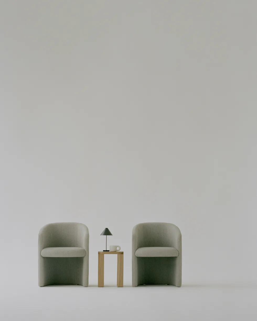 Fauteuil rembourré en barnum hump Covent club - New works