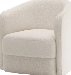 Fauteuil rembourré en barnum lana 71cm Covent - New Works