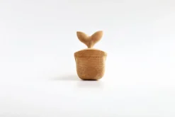 Figurine en bouleau naturel baleine I Piccolini - EMKO