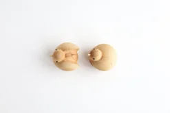 Figurine en bouleau naturel oiseau nicheur I Piccolini - EMKO
