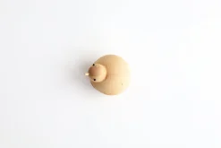 Figurine en bouleau naturel oiseau nicheur I Piccolini - EMKO