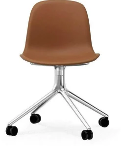 Form Chair Swivel 4W Full Uph. Alu - Normann Copenhagen