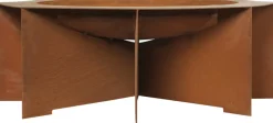 Foyer de feu en fer corten 85,5x29cm Otte - Ferm Living