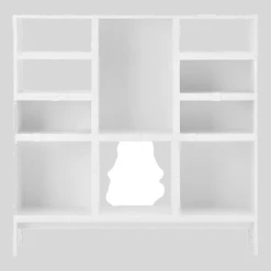 Grande bibliothèque blanche en chêne Stacked - Muuto