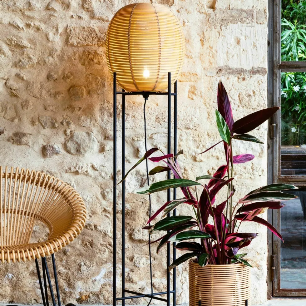 Grande Lampe en rotin 160 cm Sari - Vincent Sheppard