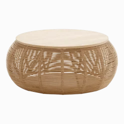 Grande Table basse en rotin Vivi - Vincent Sheppard