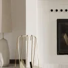 Grand pied de lampe en céramique blanc 23 x 100,5 cm Hebe - Ferm Living