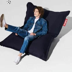Grand pouf extérieur bleu foncé Original Outdoor - Fatboy