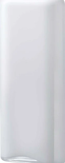 Grand vase blanc Layers - Nude Glass