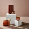 Grand vase en cristal Mist Clear - Nude Glass