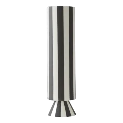 Grand vase à rayures noires Toppu - OYOY