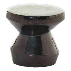 Guéridon en béton gris anthracite 32 x 30 cm Inout 47 - Gervasoni