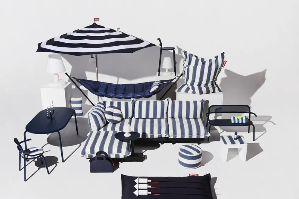 Hamac bleu foncé Headdemock - Fatboy
