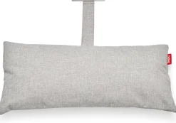 Hamac en acier noir et tissu gris mist avec coussin 270x138x110cm Headdemock Superb Deluxe - Fatboy