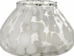 Hertha Votive Verre Blanc - Bloomingville