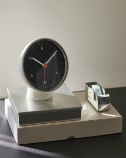 Horloge de table noire 13 cm - HAY