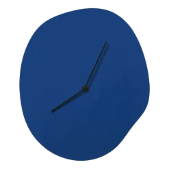 Horloge murale bleue 28 x 33 cm Melt - Ferm Living