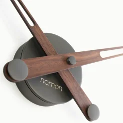 Horloge murale grise 4 signaux horaires 155 cm Merlín T - Nomon