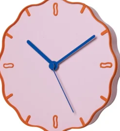 Horloge murale rose 21x3,5cm Margherita - WARREN ET LAETICIA