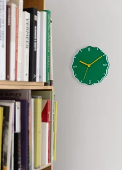 Horloge murale verte 21x3,5cm Margherita - WARREN ET LAETICIA