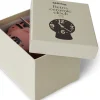 Horloge rétro en céramique rose 16,2cm - HKLIVING
