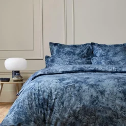 Housse de couette bleu 260x240cm Kali - Madura