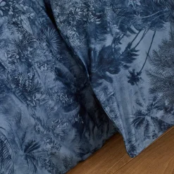 Housse de couette bleu 260x240cm Kali - Madura