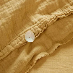 Housse De Couette Lou Jaune Paille - Madura