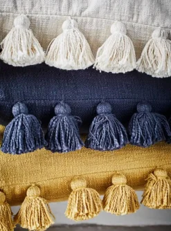 Housse de coussin avec glands - Madam Stoltz