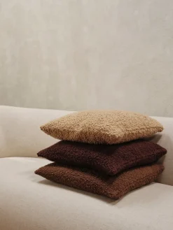 Housse de coussin en laine blanc cassé 50x50cm Moor - Ferm Living