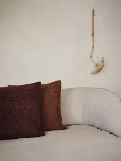 Housse de coussin en laine olive 50x50cm Moor - Ferm Living