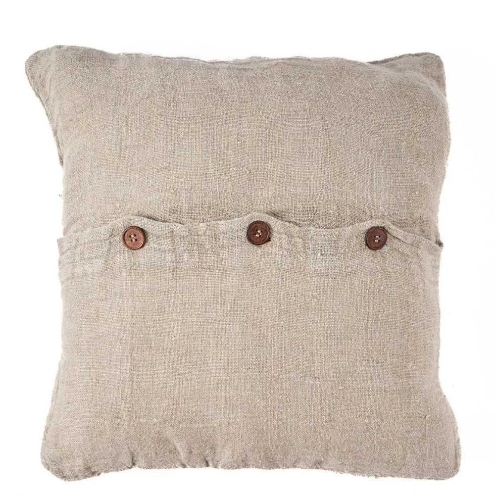 Housse de coussin en lin 50x50cm Edit - Bazar Bizar