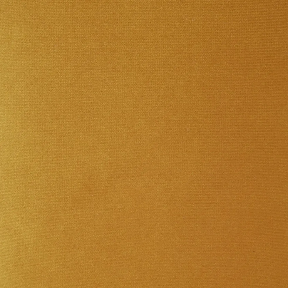 Housse de coussin en velours mat ocre 40x40cm Matia - Madura