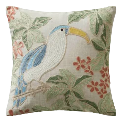 Housse De Coussin Tucana Naturel Multicolore - Madura