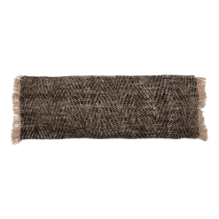Housse de coussin 35 x 100 cm noir et cuivre Oh My Gee - Bazar Bizar