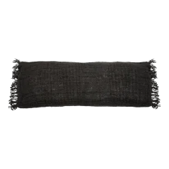 Housse de coussin 35 x 100 cm noir marine Oh My Gee - Bazar Bizar