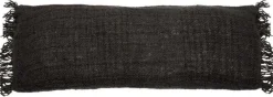 Housse de coussin 35 x 100 cm noir marine Oh My Gee - Bazar Bizar