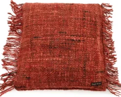 Housse de coussin 40 x 40 cm rouge cerise Oh My Gee - Bazar Bizar