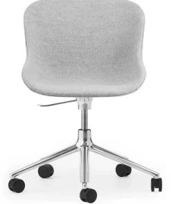 Hyg Chair Swivel 5W Gaslift Full Upholstery Alu - Normann Copenhagen