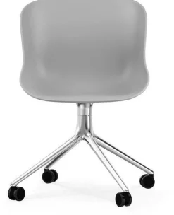 Hyg Chaise pivotante 4W Alu - Normann Copenhagen