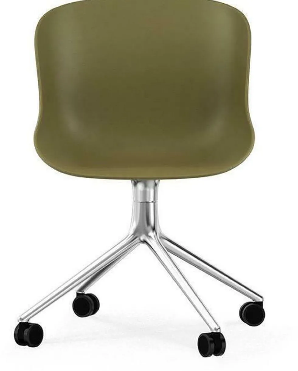 Hyg Chaise pivotante 4W Alu - Normann Copenhagen