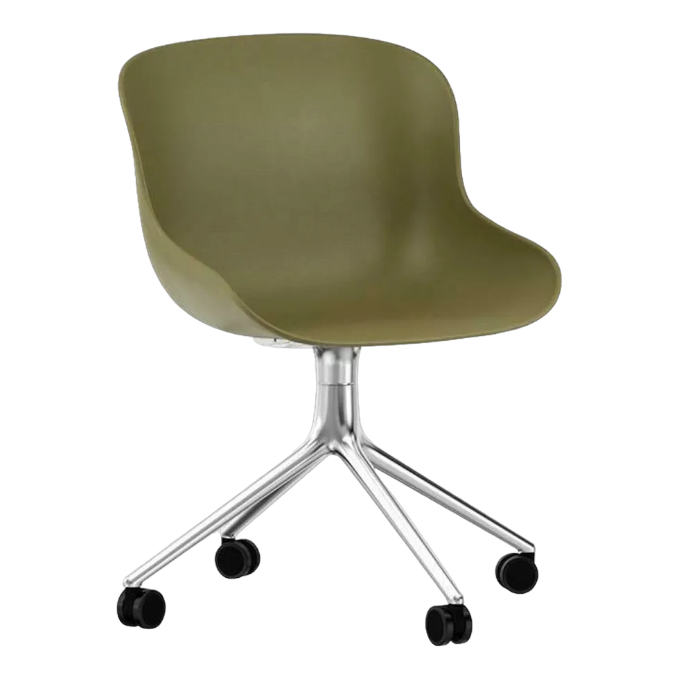 Hyg Chaise pivotante 4W Alu - Normann Copenhagen