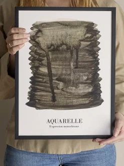 Illustration Ravenna avec cadre Pin noir - Bloomingville