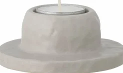 Imilia Votive Grès blanc - Bloomingville