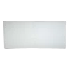 Intérieur Fibre Housse Chaise Fibre Blanc - Madura
